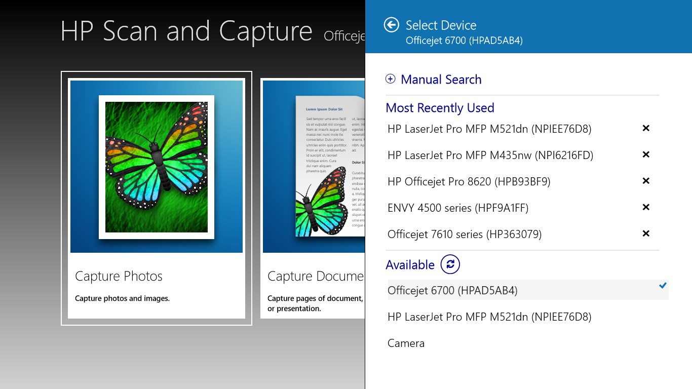 Hp scan and capture free windows phone app market