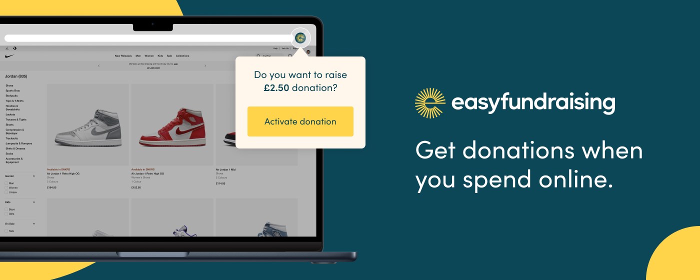 easyfundraising Donation Reminder promo image