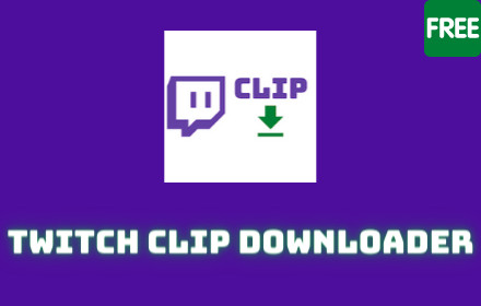 Twitch Clip Downloader - Twitch To Mp4 small promo image