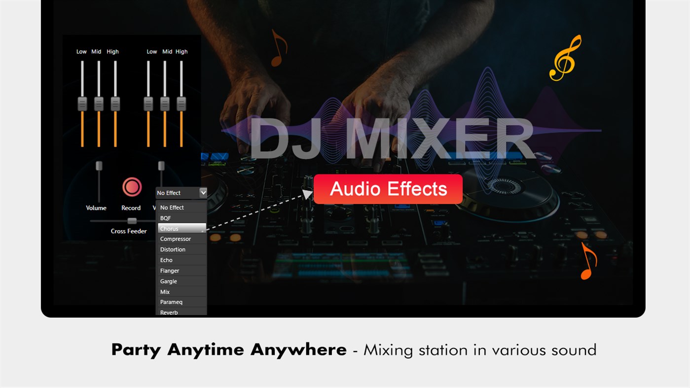 #2. Virtual DJ Mixer : Mix and Record Music (Windows) Göre: Queenloft