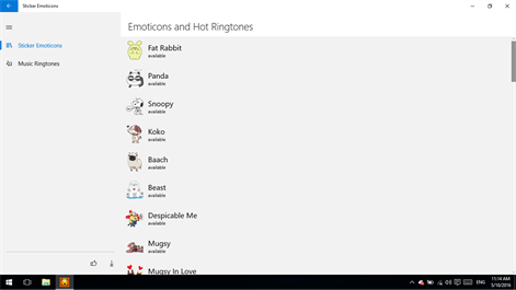 Sticker Emoticons Screenshots 1