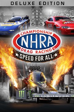 Cover poster for NHRA Championship Drag Racing: Speed for All - Deluxe Edition