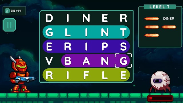 Word Quest: Cyberpunk screenshot 1