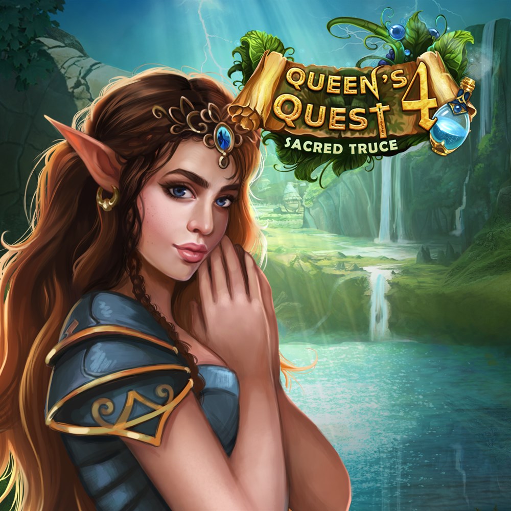 Queen's Quest 4: Sacred Truce (Xbox One Version) cover art (full size)