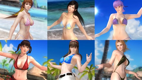 DOA5LR Heißer Urlaub-Kostümset