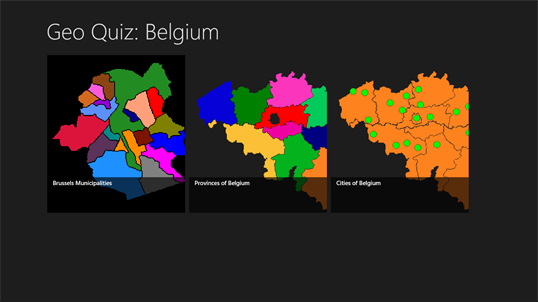 Geo Quiz : Belgium screenshot 3