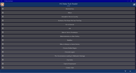 XYZ Baka-Tsuki Reader Screenshots 2