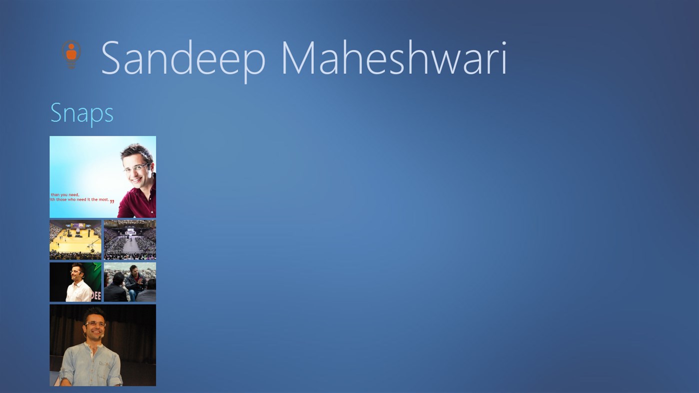#5. Sandeep Maheshwari's Video (Windows) By: Umyhacker