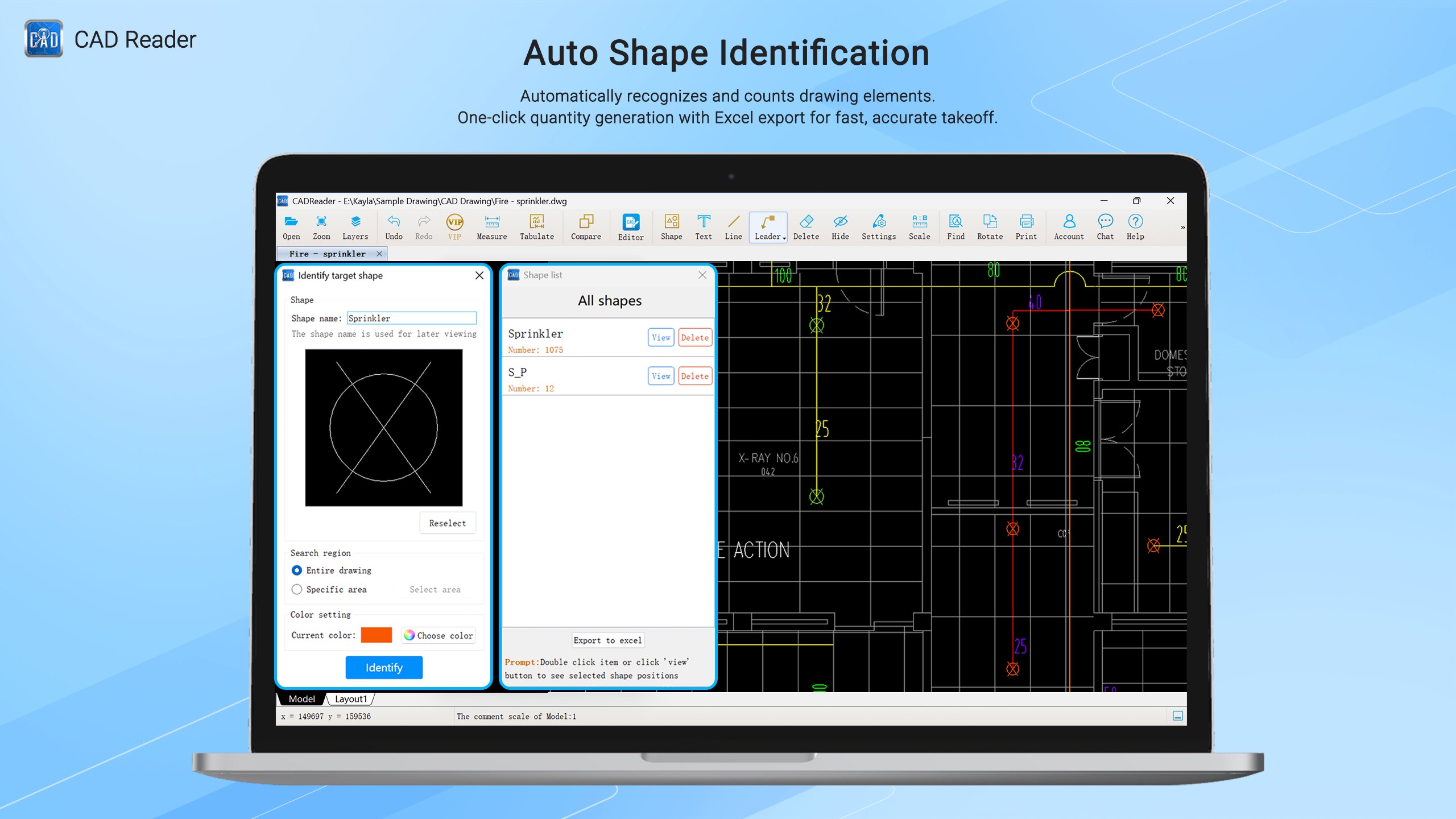 CADReader – View & Measure DWG screenshot