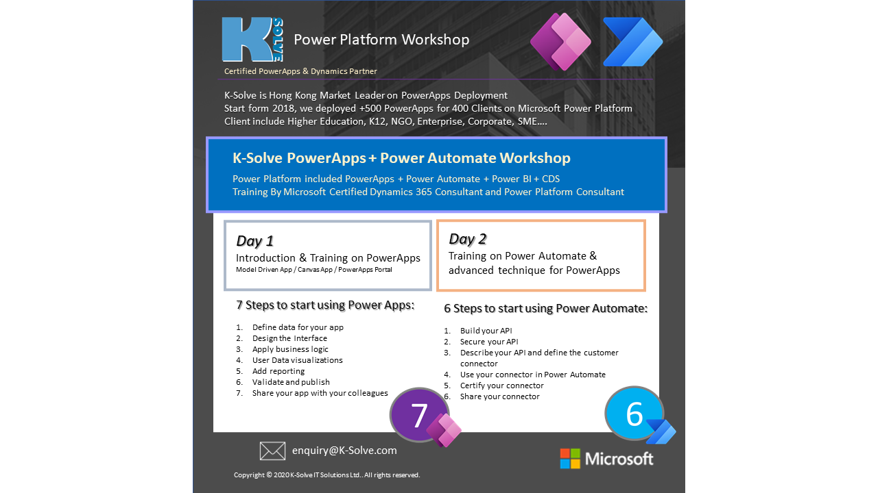 Snapshot 3 of PowerApps for Education & NGO: 2-Day Workshop