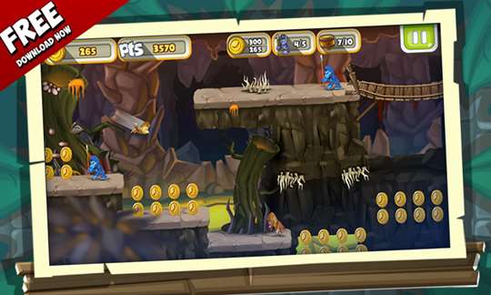 Funny Monkey Run and Jump - Island Adventure Game screenshot 3