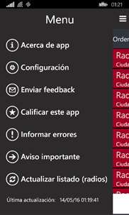 Radios Mexico screenshot 2