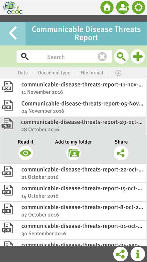 ECDC Threat Reports Screenshots 2
