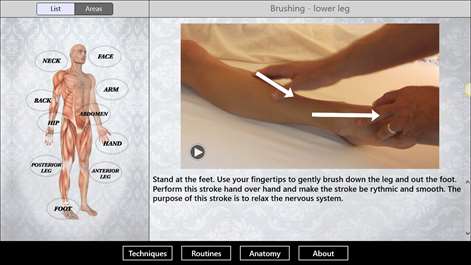Massage Techniques Screenshots 1