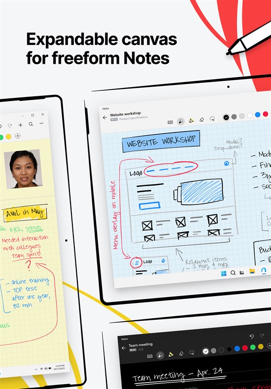 #3. Nebo (Windows) بواسطة: MyScript