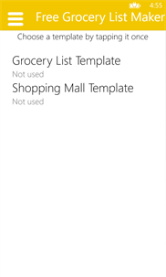 Free Grocery List Maker screenshot 2