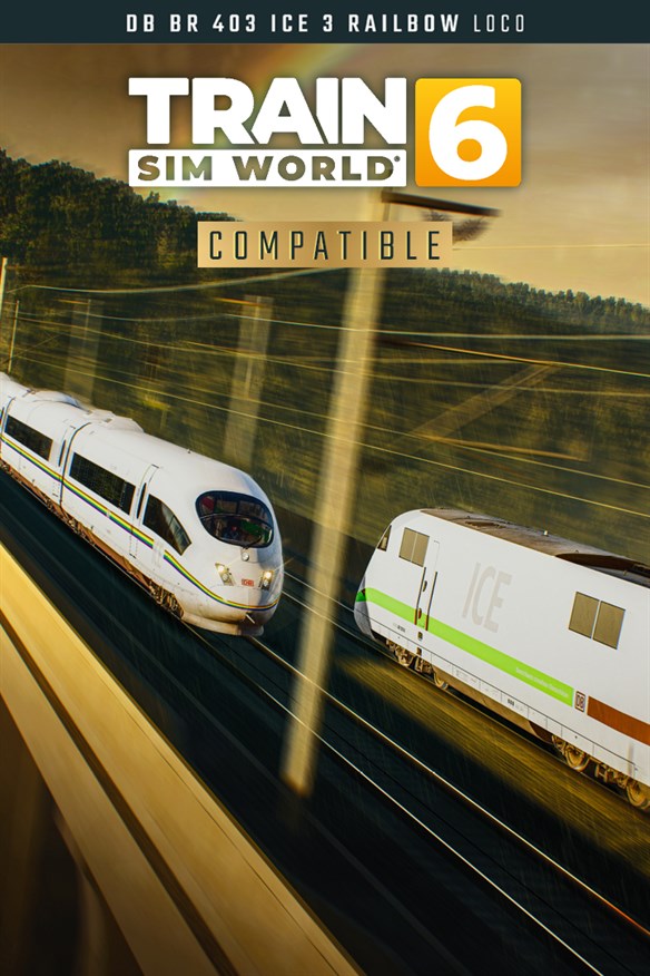Train Sim World 6: DB BR 403 ICE 3 Railbow Xbox Series X|S and Xbox One cover art