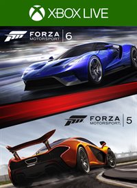 Lot Forza Motorsport 5 et Forza Motorsport 6