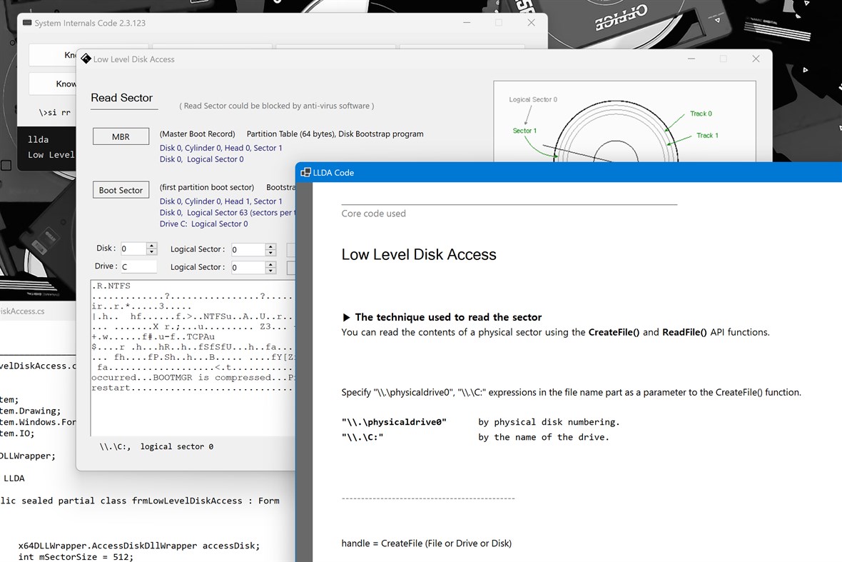 #2. System Internals Code (bundle) (Windows) By: Million
