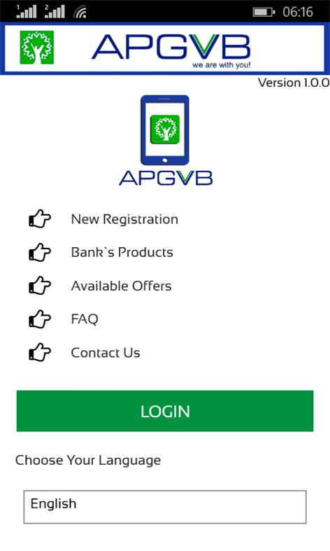 APGVB Mobile Banking Screenshots 1