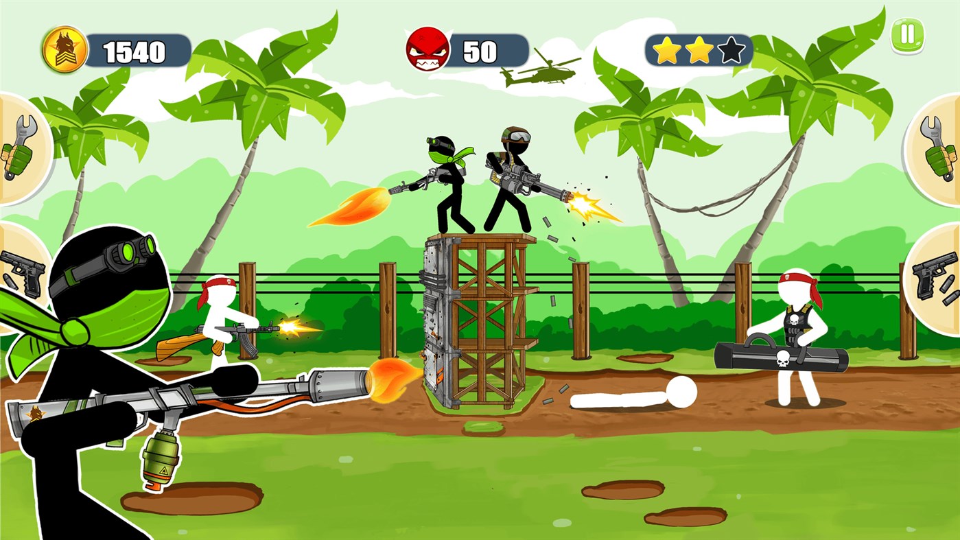 #1. Stickman Army : The Resistance (Windows) 由: Playtouch