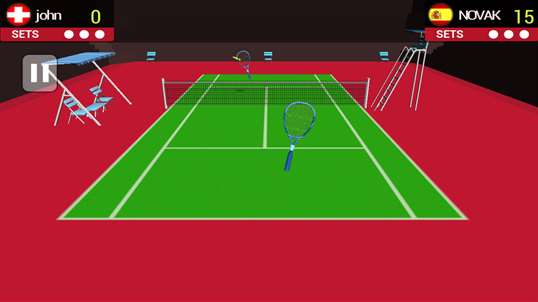 Perfect Tennis 3D screenshot 4