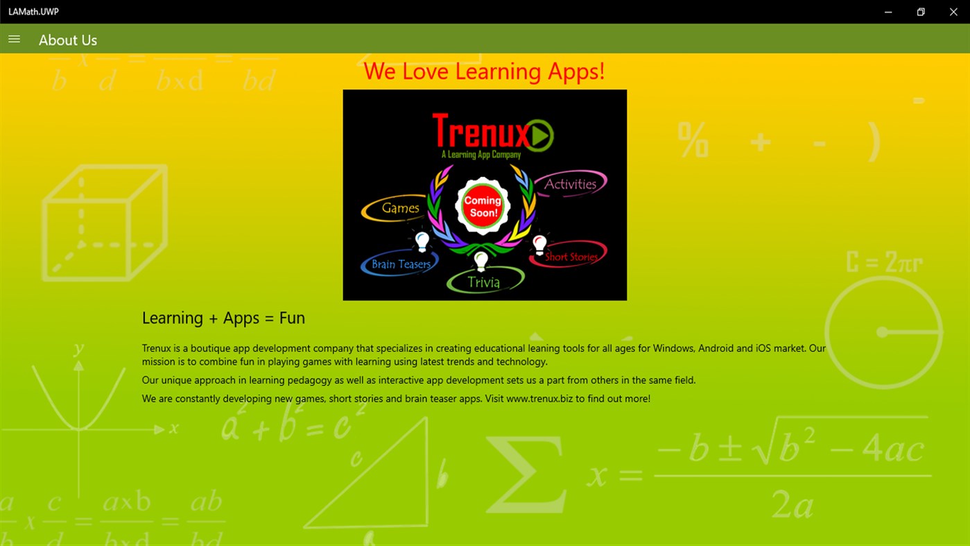 #4. Lucid Academy Math (Windows) Von: Trenux LLC