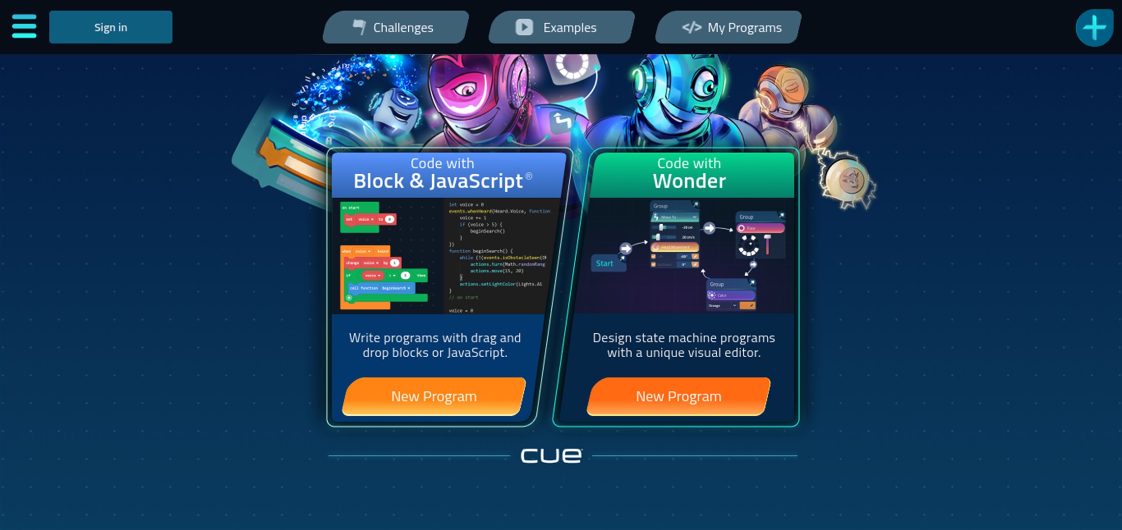 Cue by Wonder Workshop - Apps on Google Play