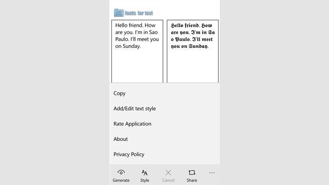 Get Fonts For Text Microsoft Store