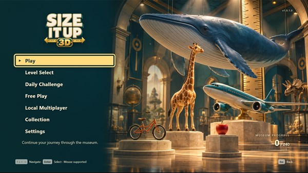 Size It Up 3D — 1