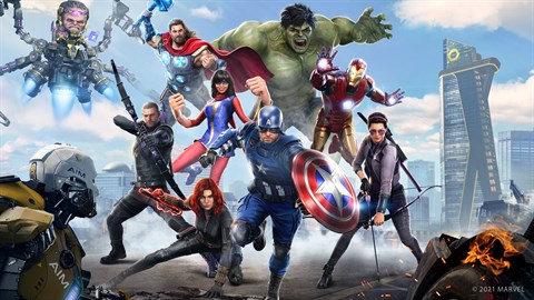 Pacote Professora e Aluna - Incrível de Marvel's Avengers