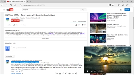 Enhancer for YouTube™ for Microsoft Edge™ Screenshot