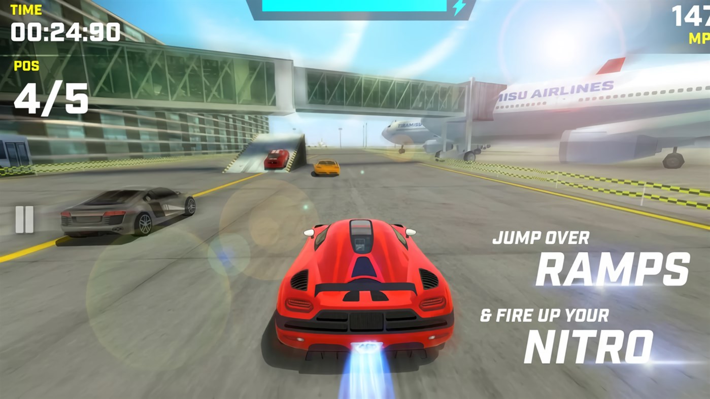 #1. Nitro Car Driving (Windows) 由: Pamuk Games