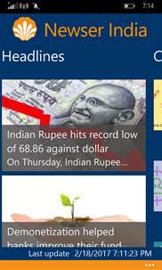Newser India screenshot 1