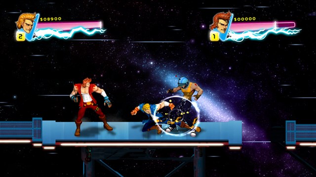 Double Dragon Neon screenshot 1