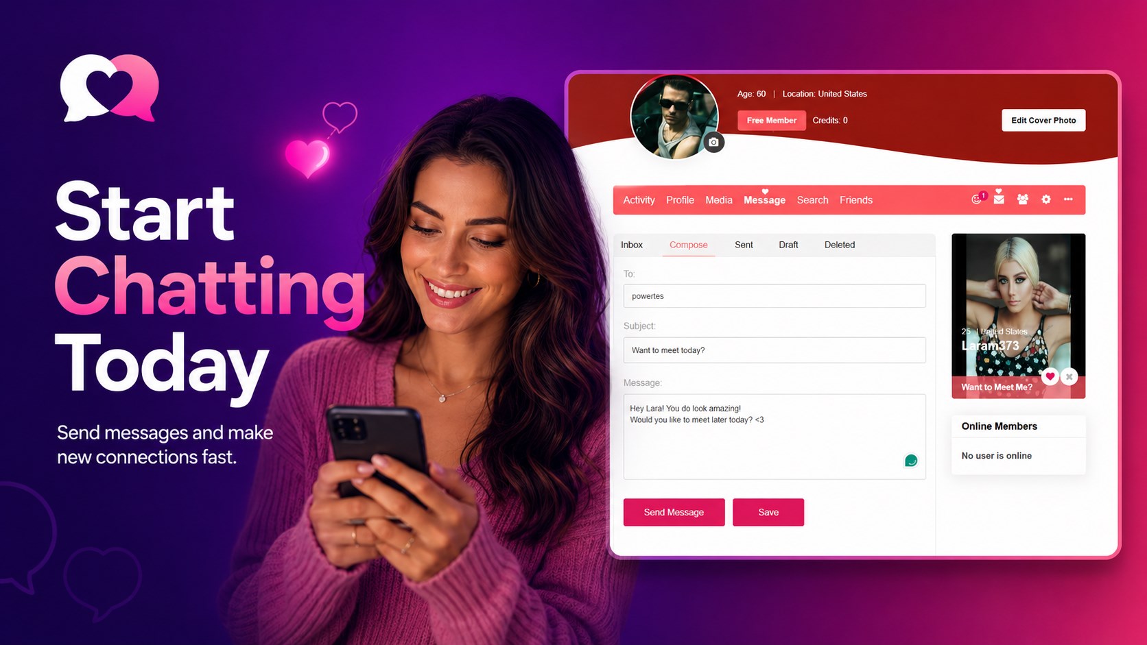 Meetr - Dating & Singles Chat screenshot