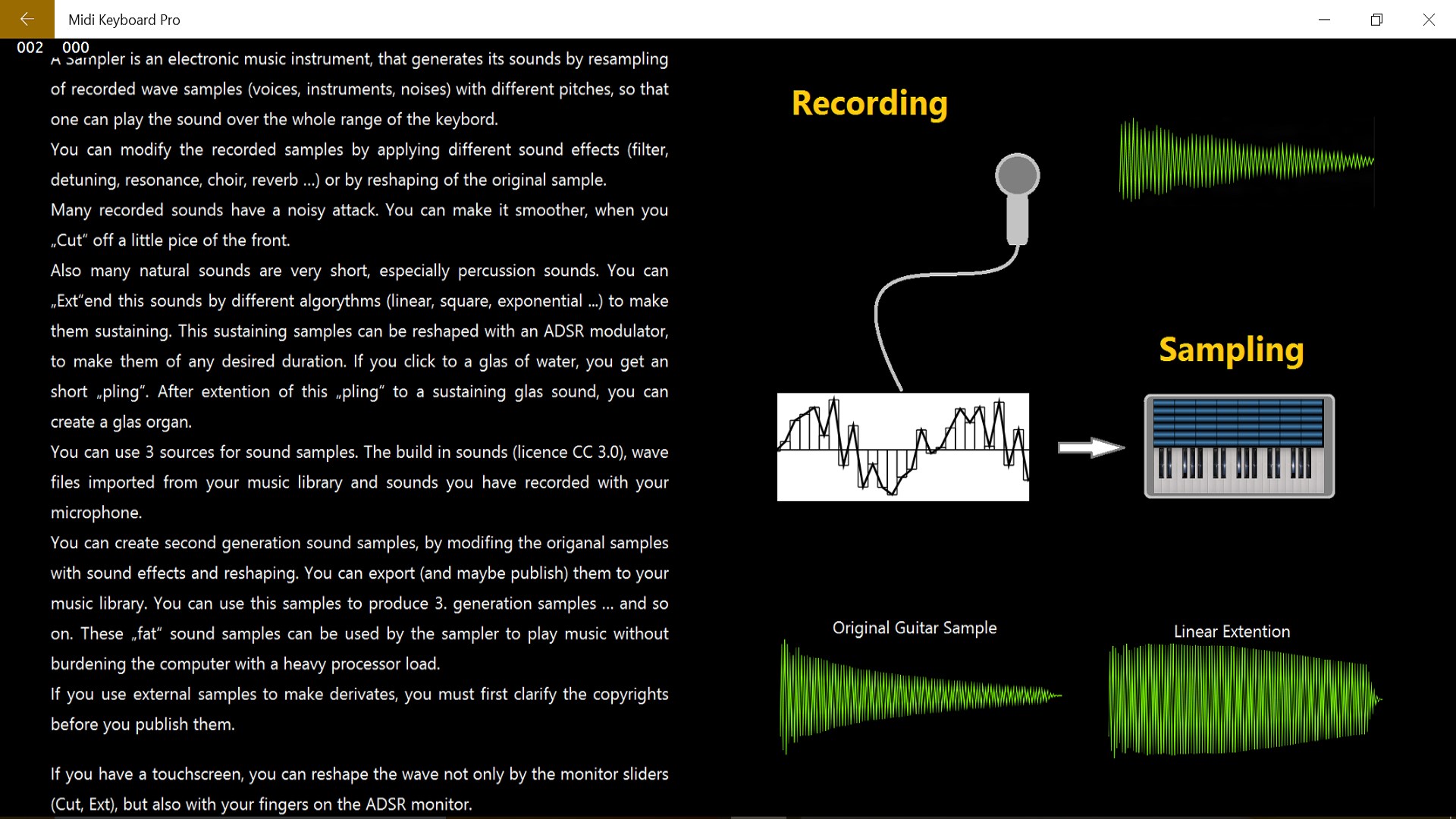 MIDI Keyboard Pro Screenshot