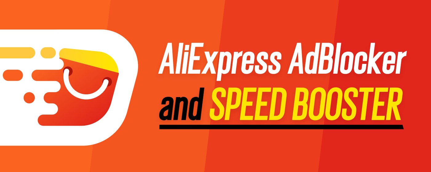 AliExpress AdBlocker and Booster marquee promo image