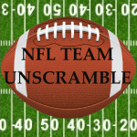 NFL Team Unscramble