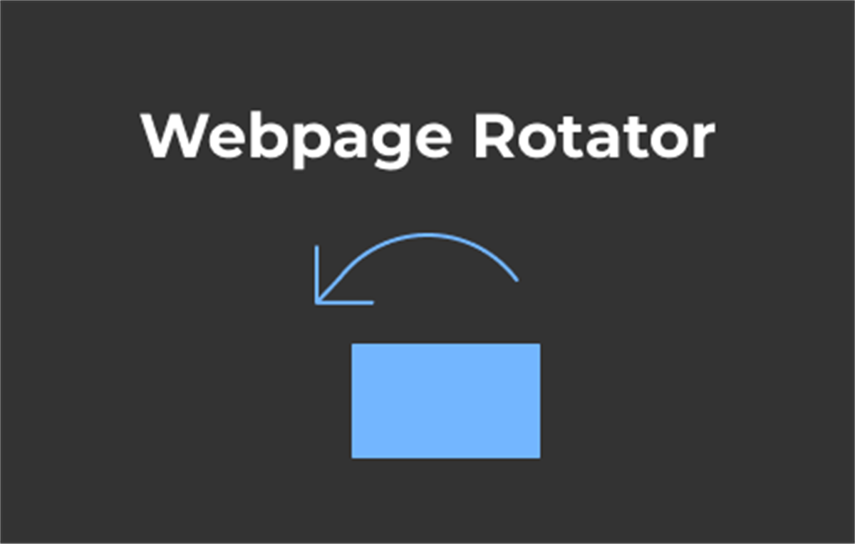 Webpage Rotator – Transform and Adjust Webpage Orientation