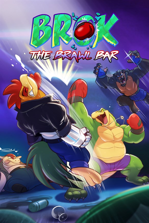 BROK: The Brawl Bar Xbox Series X|S and Xbox One cover art