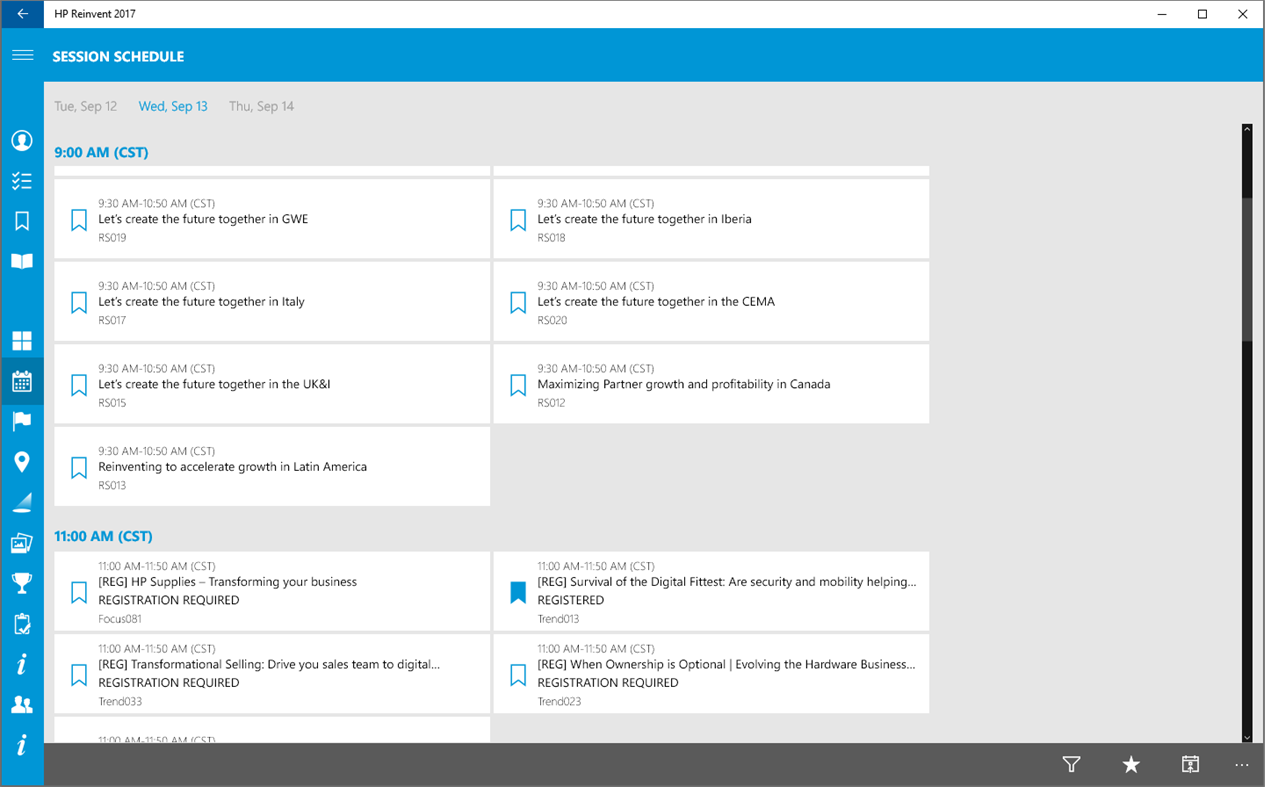 #2. HP Reinvent 2017 (Windows) Av: Eventbase Technology Inc.
