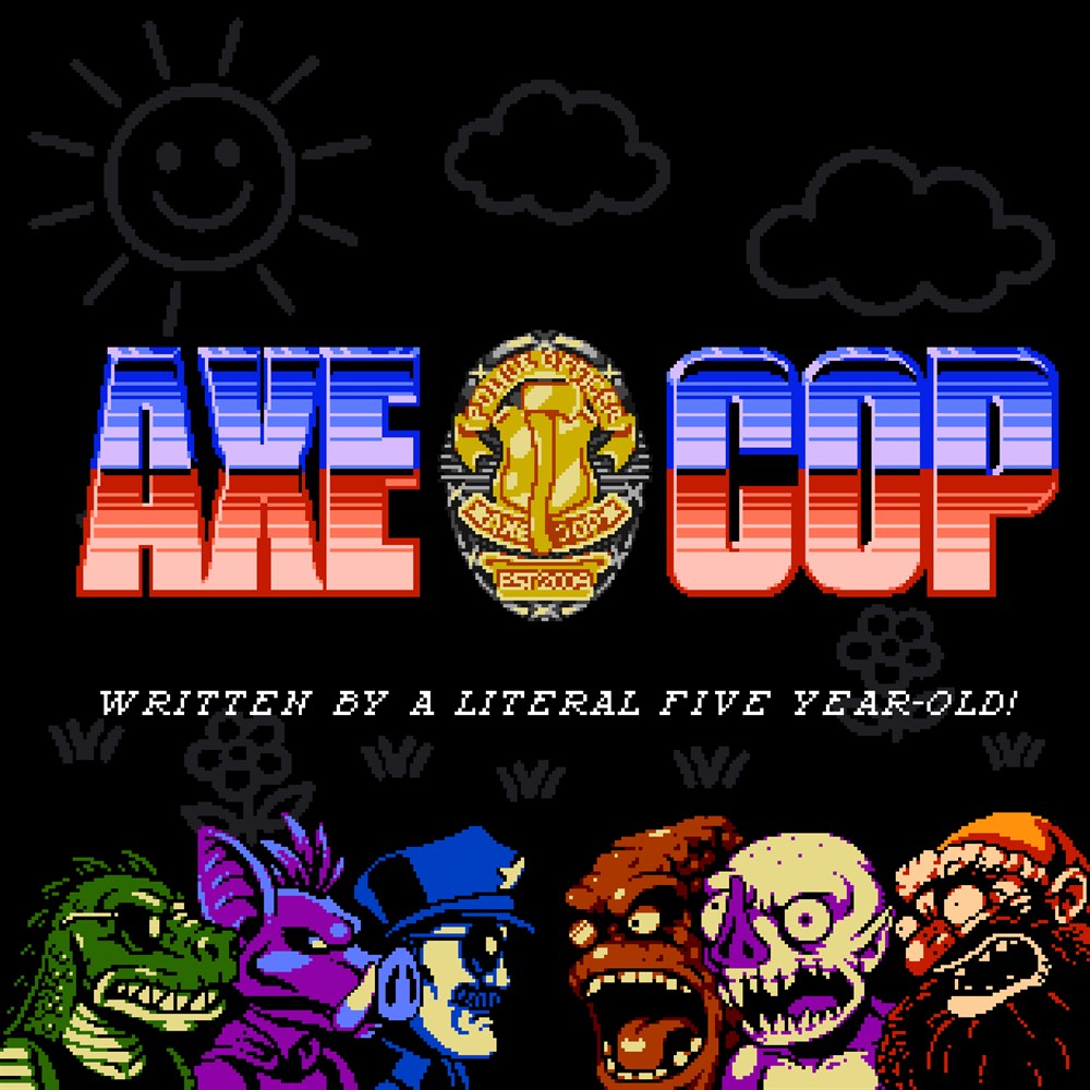 Axe Cop cover art (full size)