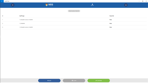 MEG Audit Tool Screenshots 2