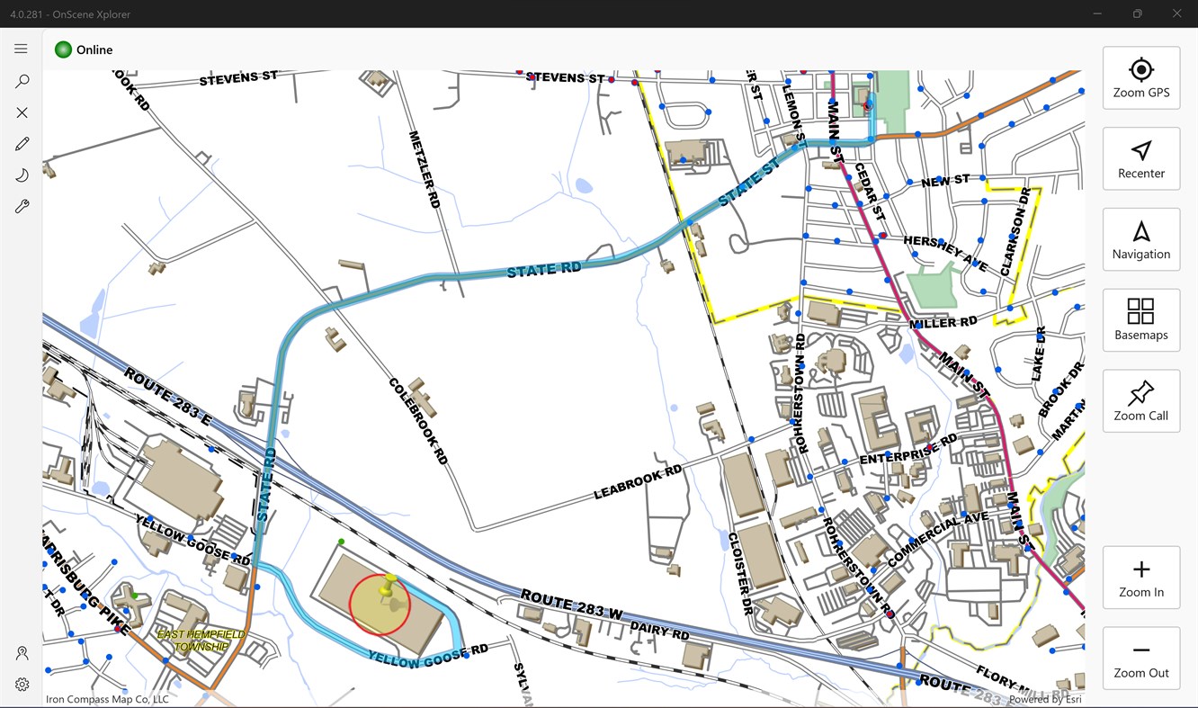 #4. OnScene Xplorer 4 (Windows) Av: Iron Compass Map Company