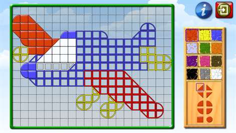 Kids Mosaic Art Shape and Color Picture Puzzles Screenshots 2
