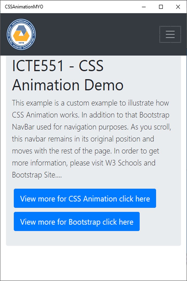 CSSAnimationMYO