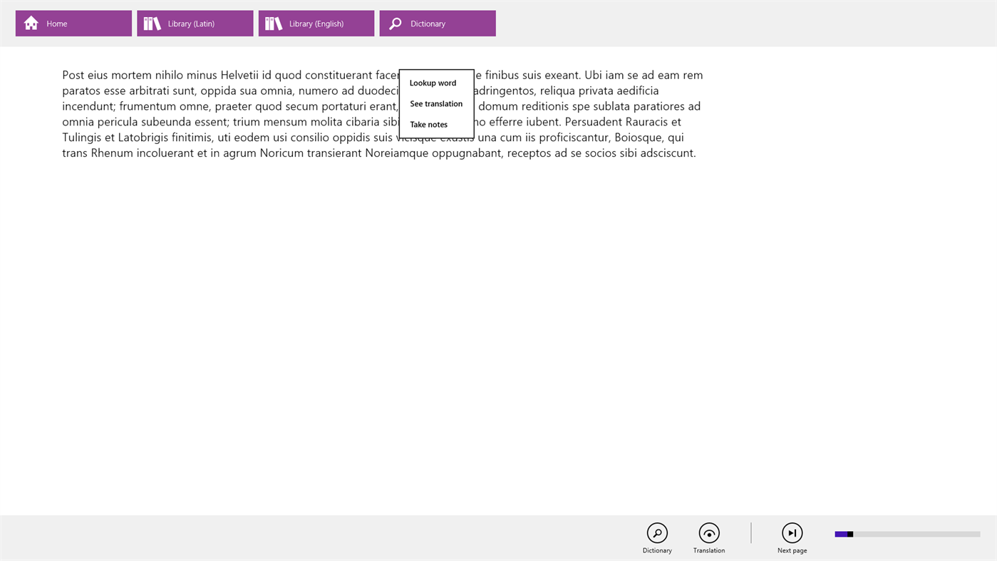 #5. Latin Reader (Windows) Ved: Telpirion.com