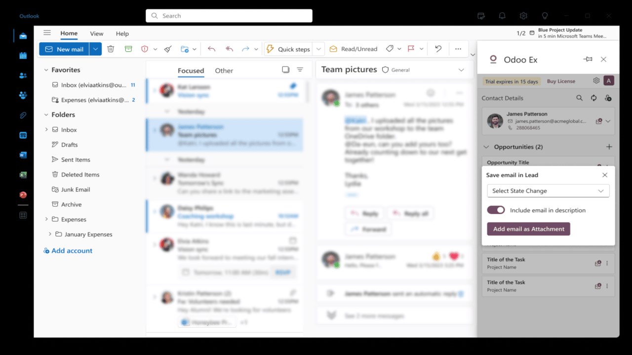 Snapshot 3 of Odoo Ex