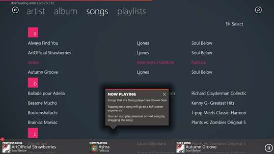 Aki music player screenshot 6